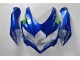 Carénage Suzuki GSXR 600 / 750 K8 2008-2010 - Bleu Blanc Vert
