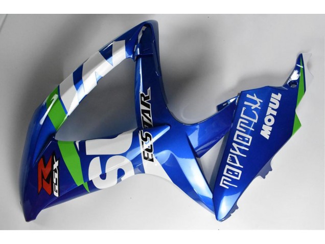 Carénage Suzuki GSXR 600 / 750 K8 2008-2010 - Bleu Blanc Vert