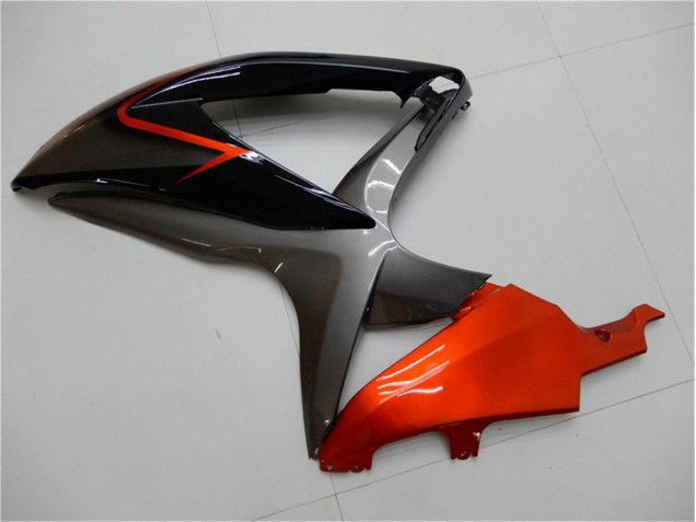 Carénage Suzuki GSXR 600 / 750 K8 2008-2010 - Noir Orange Gris Carénage Suzuki GSXR 600 / 750 K8 2008-2010 - Noir Orange Gris