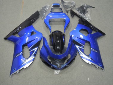 Carénage Suzuki GSXR 600 K1 K2 K3 2001-2003 - Bleu
