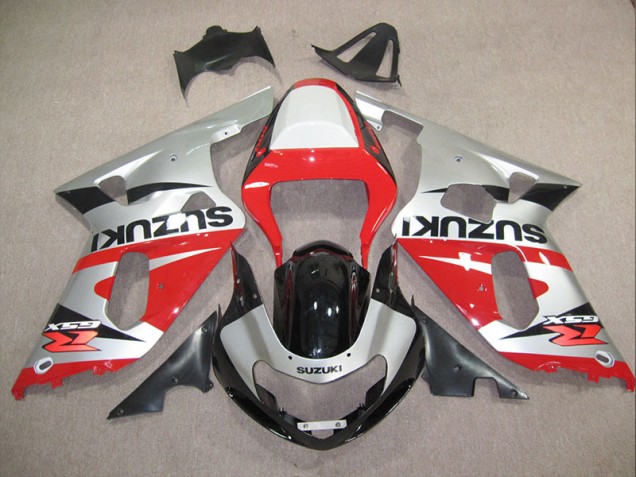 Carénage Suzuki GSXR 600 K1 K2 K3 2001-2003 - Rouge Argent Carénage Suzuki GSXR 600 K1 K2 K3 2001-2003 - Rouge Argent