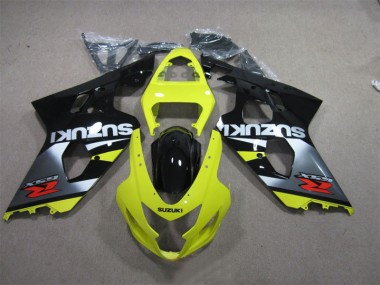 Carénage Suzuki GSXR 600 K4 2004-2005 - Jaune Noir