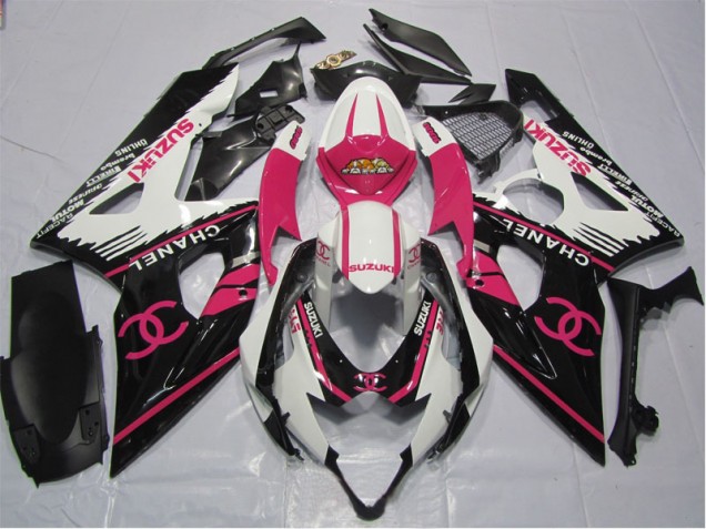 Carénage Suzuki GSXR 600 K6 2006-2007 - Rose Chanel Carénage Suzuki GSXR 600 K6 2006-2007 - Rose Chanel
