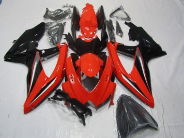 Carénage Suzuki GSXR 600 K8 2008-2010 - Rouge Noir