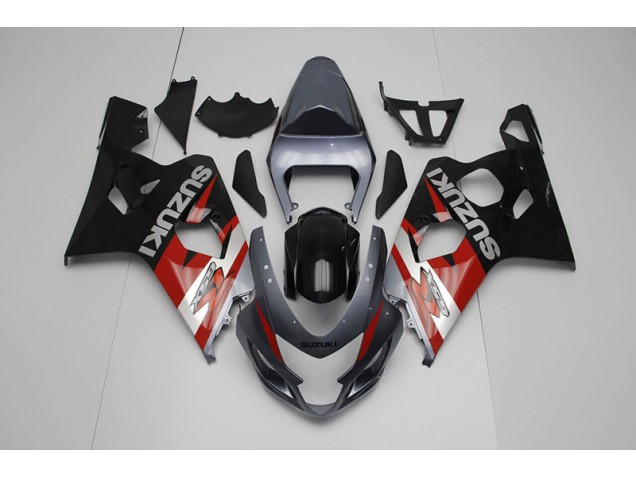 Carénage Suzuki GSXR 750 K4 2004-2005 - Noir Rouge Carénage Suzuki GSXR 750 K4 2004-2005 - Noir Rouge