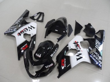 Carénage Suzuki GSXR 750 K4 2004-2005 - Noir West