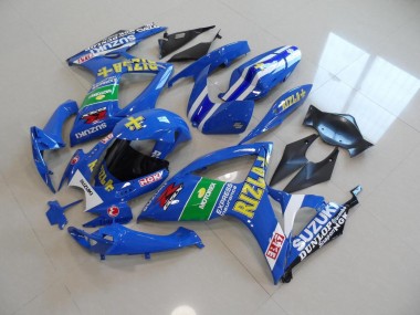 Carénage Suzuki GSXR 750 K6 2006-2007 - Bleu Jaune Rizla