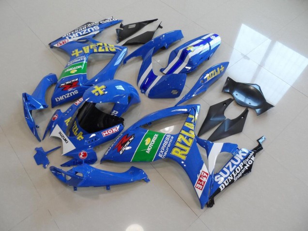 Carénage Suzuki GSXR 750 K6 2006-2007 - Bleu Jaune Rizla Carénage Suzuki GSXR 750 K6 2006-2007 - Bleu Jaune Rizla