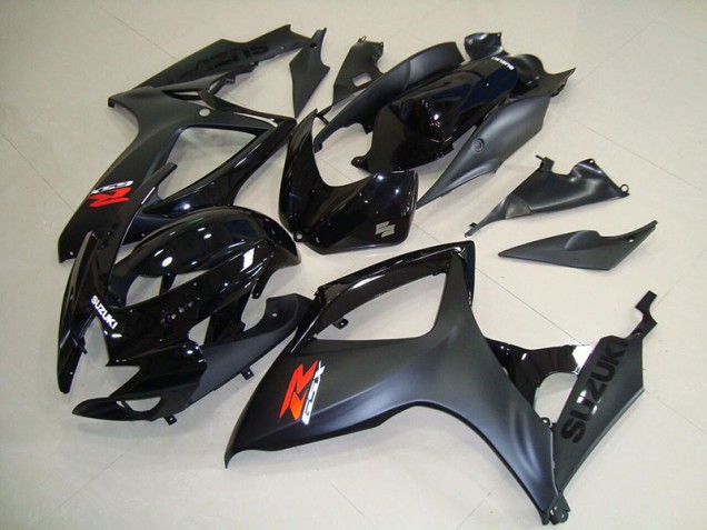 Carénage Suzuki GSXR 750 K6 2006-2007 - Noir Mat Carénage Suzuki GSXR 750 K6 2006-2007 - Noir Mat