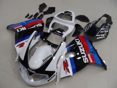 Carénage Suzuki TL1000R 1998-2003 - Blanc Bleu Motul