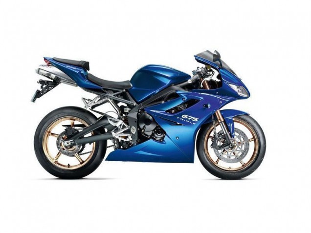 Carénage Triumph Daytona 675 Triple 2006-2008 - Bleu Carénage Triumph Daytona 675 Triple 2006-2008 - Bleu
