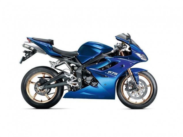 Carénage Triumph Daytona 675 Triple 2009-2012 - Bleu Carénage Triumph Daytona 675 Triple 2009-2012 - Bleu