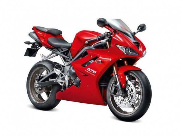 Carénage Triumph Daytona 675 Triple 2009-2012 - Rouge Carénage Triumph Daytona 675 Triple 2009-2012 - Rouge