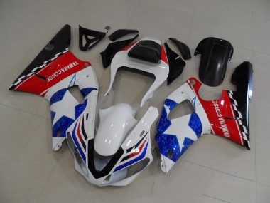 Carénage Yamaha R1 2000-2001 - Drapeau Étoile