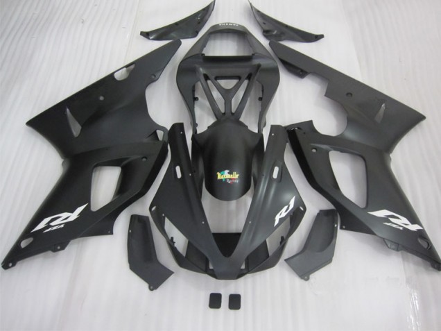 Carénage Yamaha R1 2000-2001 - Noir Blanc Décalque Carénage Yamaha R1 2000-2001 - Noir Blanc Décalque