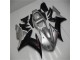 Carénage Yamaha R1 2002-2003 - Argent Noir Carénage Yamaha R1 2002-2003 - Argent Noir