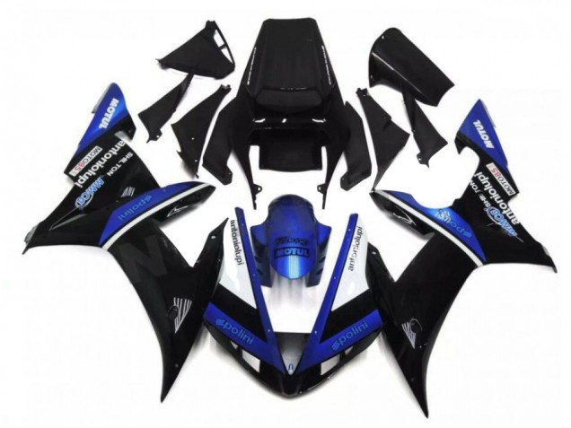 Carénage Yamaha R1 2002-2003 - Noir Bleu Carénage Yamaha R1 2002-2003 - Noir Bleu