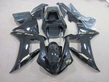 Carénage Yamaha R1 2002-2003 - Noir Or Décalque