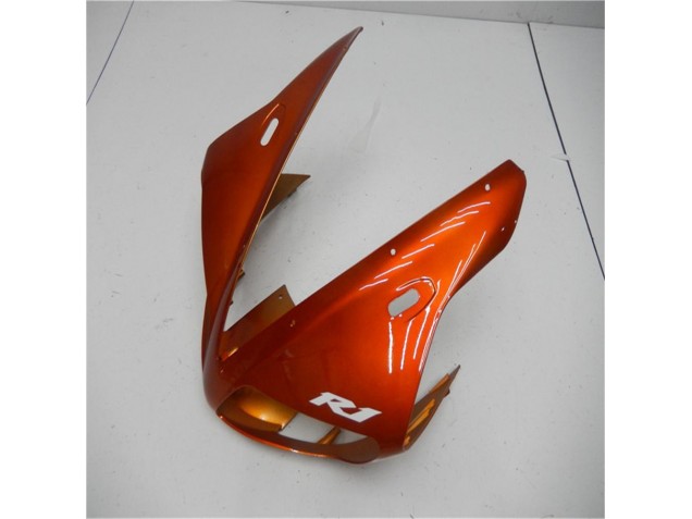 Carénage Yamaha R1 2002-2003 - Orange Noir Carénage Yamaha R1 2002-2003 - Orange Noir