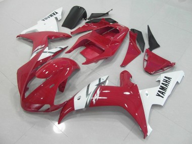 Carénage Yamaha R1 2002-2003 - Rouge Blanc