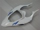 Carénage Yamaha R1 2004-2006 - Blanc Bleu Flamme