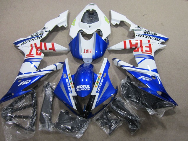 Carénage Yamaha R1 2004-2006 - Bleu Blanc Motul Fiat Carénage Yamaha R1 2004-2006 - Bleu Blanc Motul Fiat