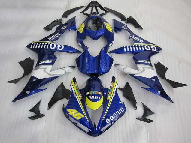 Carénage Yamaha R1 2004-2006 - Bleu Go 46 Carénage Yamaha R1 2004-2006 - Bleu Go 46