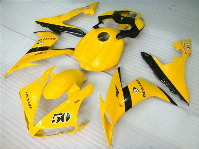 Carénage Yamaha R1 2004-2006 - Jaune Carénage Yamaha R1 2004-2006 - Jaune
