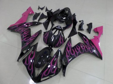 Carénage Yamaha R1 2004-2006 - Rose Flamme
