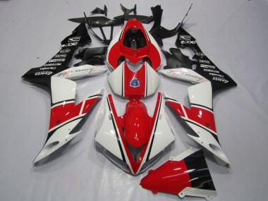 Carénage Yamaha R1 2004-2006 - Rouge Blanc Noir