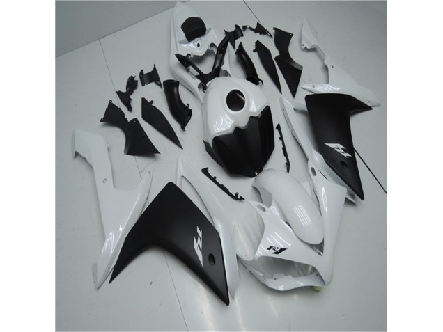 Carénage Yamaha R1 2007-2008 - Blanc Noir Carénage Yamaha R1 2007-2008 - Blanc Noir