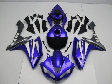 Carénage Yamaha R1 2007-2008 - Bleu Blanc