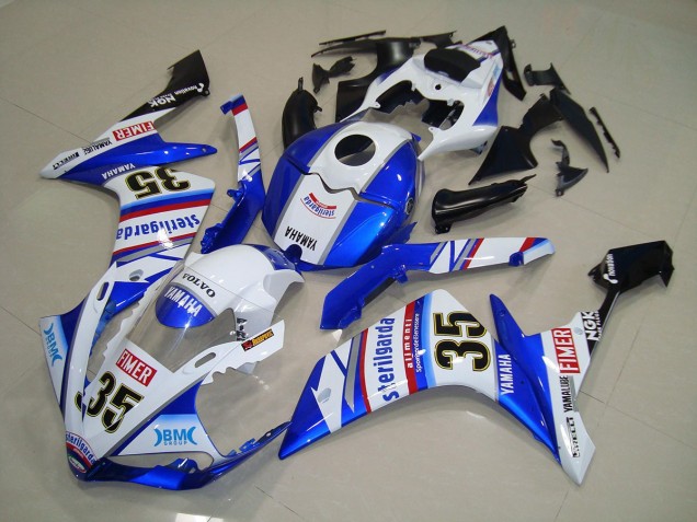 Carénage Yamaha R1 2007-2008 - Bleu Décalque Carénage Yamaha R1 2007-2008 - Bleu Décalque