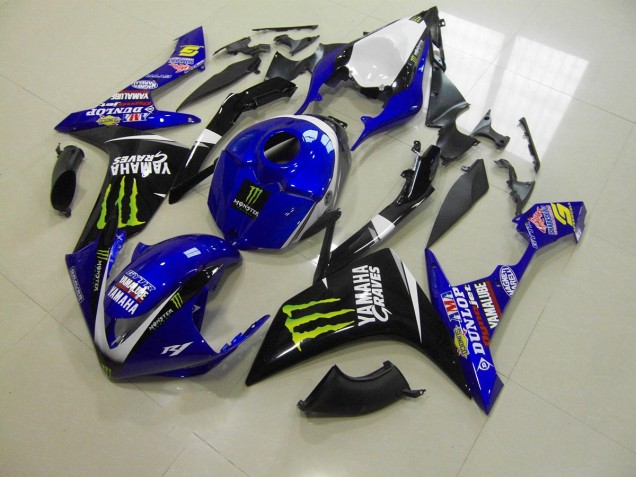 Carénage Yamaha R1 2007-2008 - Bleu Monster Carénage Yamaha R1 2007-2008 - Bleu Monster