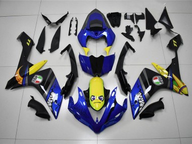 Carénage Yamaha R1 2007-2008 - Bleu Requin