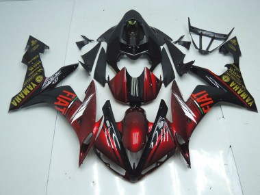 Carénage Yamaha R1 2007-2008 - Dark Noir Brillant
