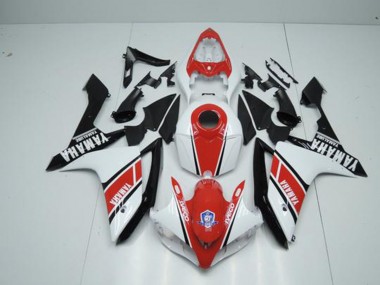 Carénage Yamaha R1 2007-2008 - Factory Rouge Blanc