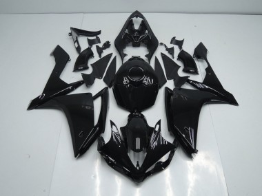 Carénage Yamaha R1 2007-2008 - Noir Brillant