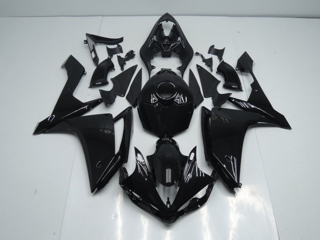 Carénage Yamaha R1 2007-2008 - Noir Brillant Carénage Yamaha R1 2007-2008 - Noir Brillant
