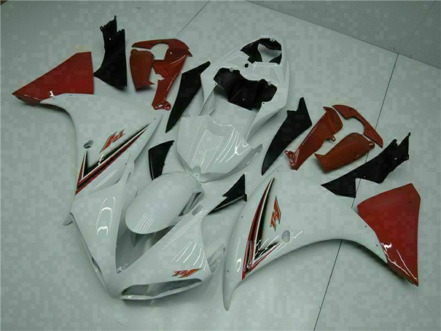Carénage Yamaha R1 2009-2011 - Blanc Rouge Carénage Yamaha R1 2009-2011 - Blanc Rouge