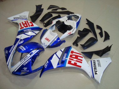 Carénage Yamaha R1 2009-2011 - Bleu Blanc Fiat