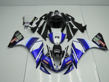 Carénage Yamaha R1 2009-2011 - Bleu Noir Sterilgarda