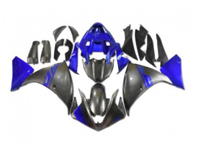 Carénage Yamaha R1 2009-2011 - Gris Bleu