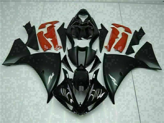 Carénage Yamaha R1 2009-2011 - Noir Rouge Carénage Yamaha R1 2009-2011 - Noir Rouge