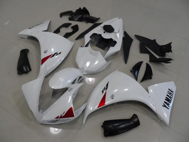 Carénage Yamaha R1 2012-2014 - Blanc Noir Carénage Yamaha R1 2012-2014 - Blanc Noir