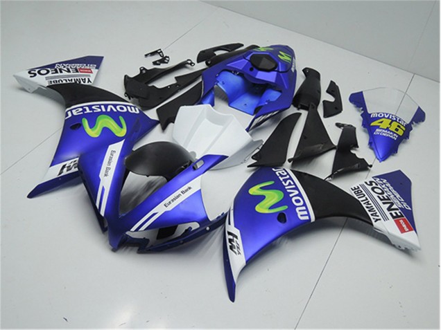 Carénage Yamaha R1 2012-2014 - Bleu Blanc Noir Carénage Yamaha R1 2012-2014 - Bleu Blanc Noir
