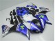 Carénage Yamaha R1 2012-2014 - Bleu Blanc Noir Carénage Yamaha R1 2012-2014 - Bleu Blanc Noir