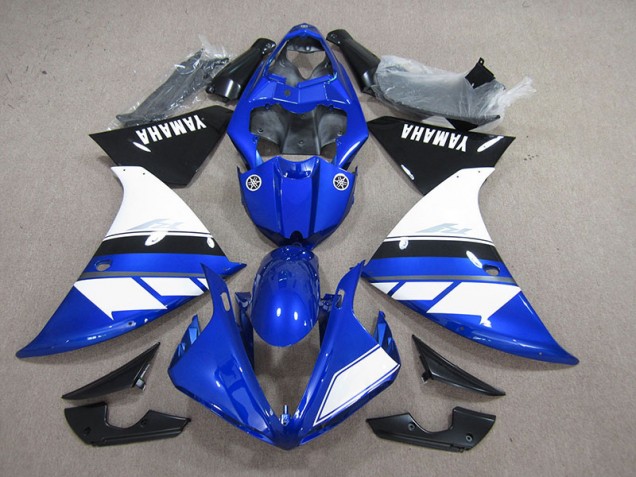 Carénage Yamaha R1 2012-2014 - Bleu Noir Blanc Carénage Yamaha R1 2012-2014 - Bleu Noir Blanc