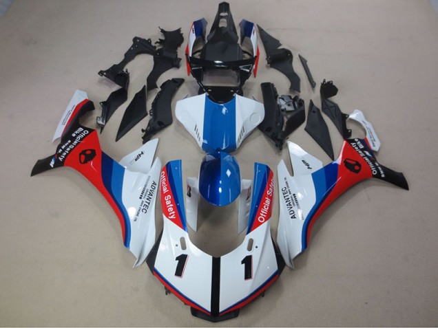 Carénage Yamaha R1 2015-2019 - Blanc Bleu Rouge Advantec Carénage Yamaha R1 2015-2019 - Blanc Bleu Rouge Advantec