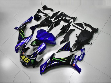 Carénage Yamaha R1 2015-2019 - Bleu Bleu Blanc ENEOS 46 Monster